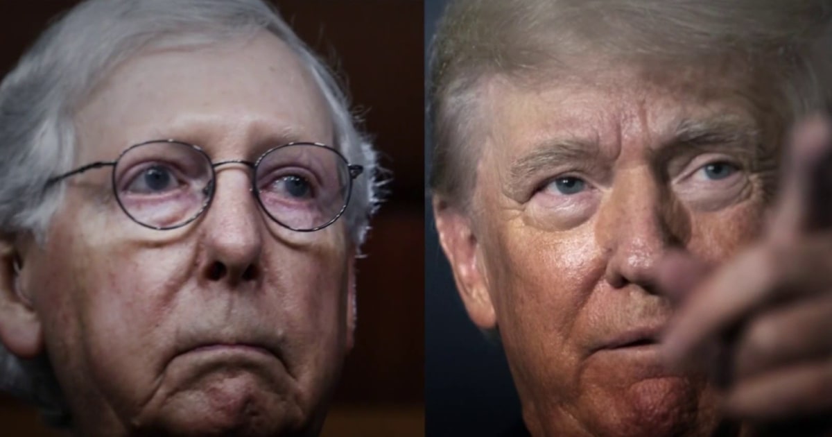 Trump and McConnell clash over midterm outlook