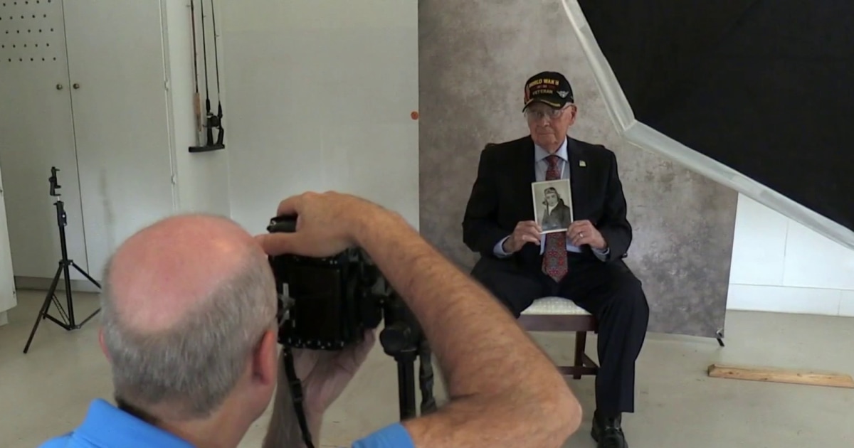 The passion project using photography to honor WWII veterans