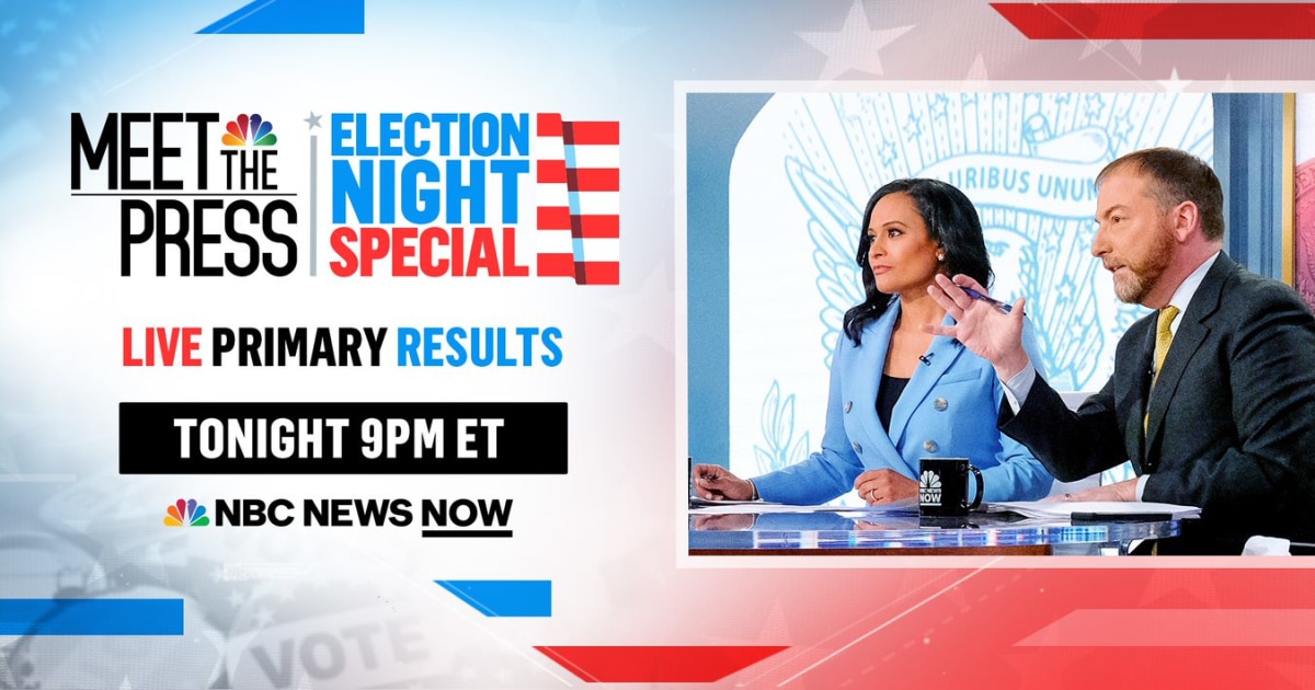Watch live: Meet the Press Election Night Special