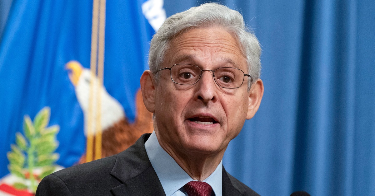 Watch live: Attorney General Merrick Garland delivers remarks from Justice Dept. Watch live: Attorney General Merrick Garland delivers remarks from Justice Dept.