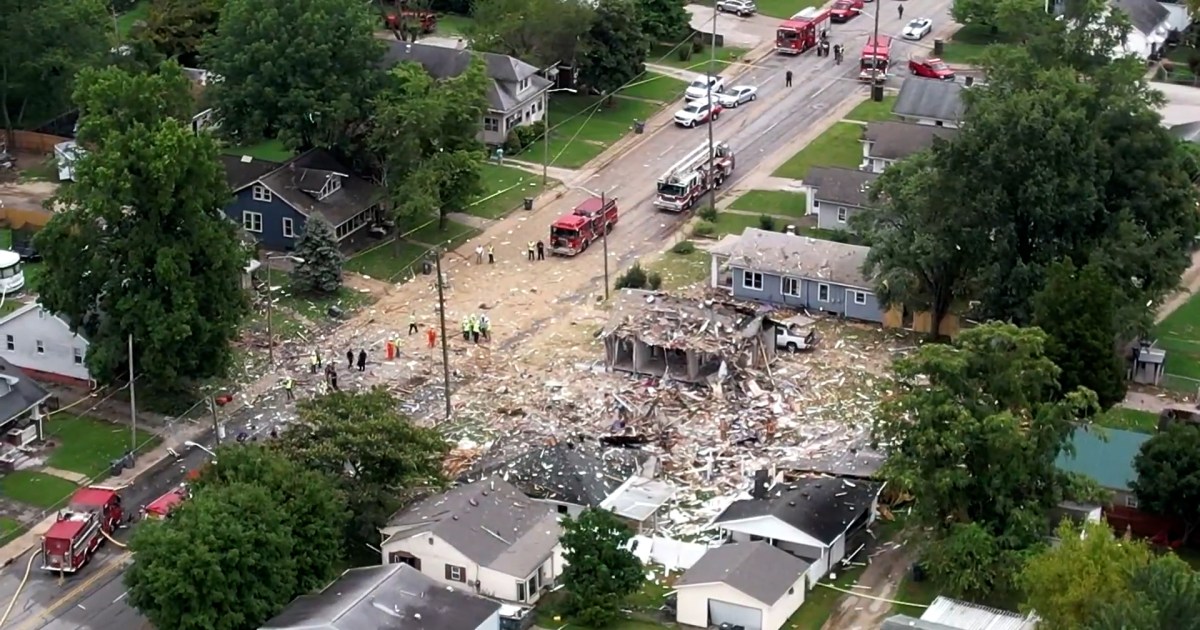 House explosion in Indiana leaves at least 3 dead