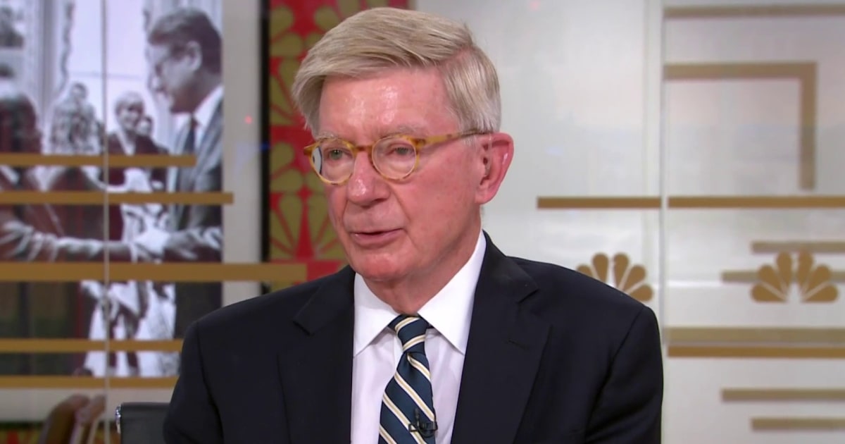 George Will: I think the Republican Party will regain its voice