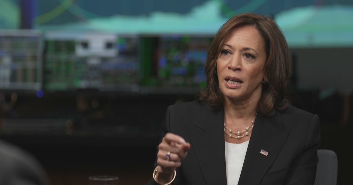 Full Harris: 'Very concerned' about U.S.' message on democracy