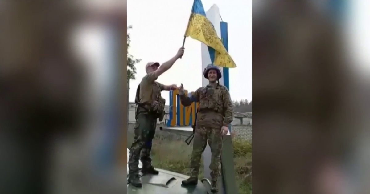 Ukrainian forces advancing on the Donbas after Putin announces annexation of Ukrainian provinces