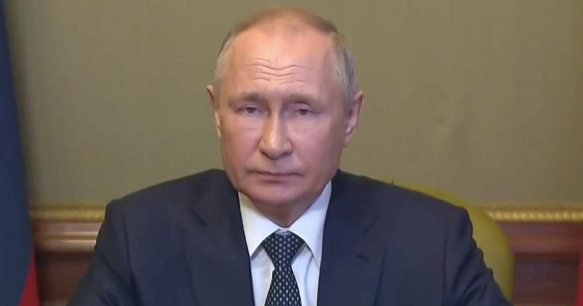 Putin attacks over a dozen Ukrainian cities in ‘retaliation’ for bridge explosion