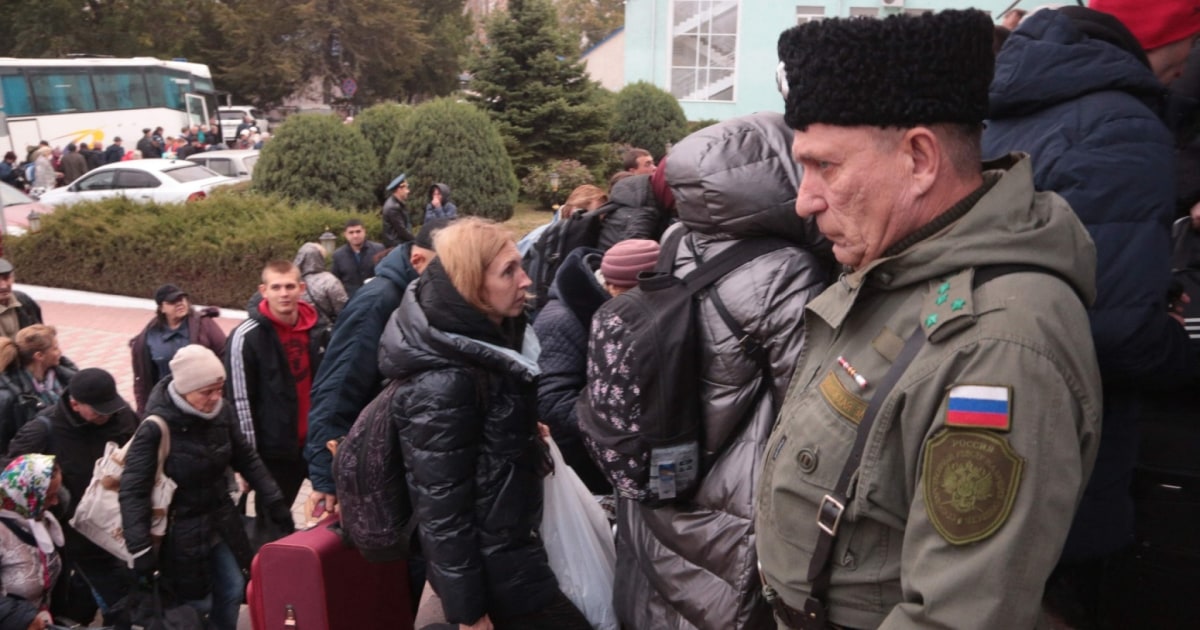 Pro-Russian officials in Kherson warn civilians to evacuate ahead of Ukrainian counteroffensive