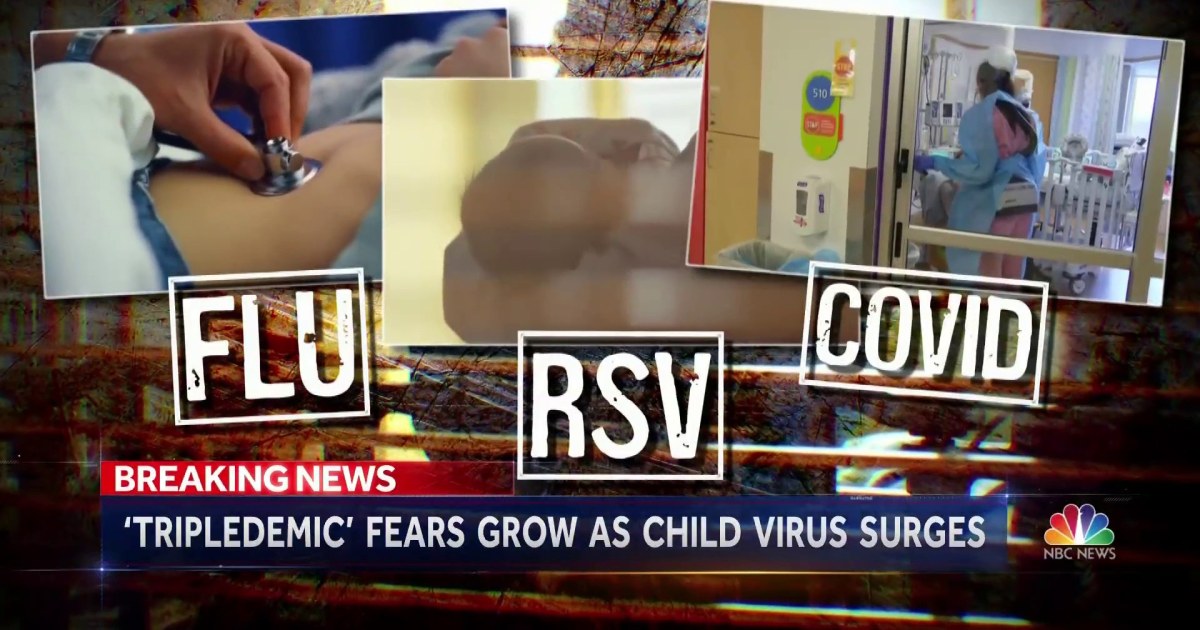 Covid, flu and RSV converge, fueling concerns of a winter ‘tripledemic’