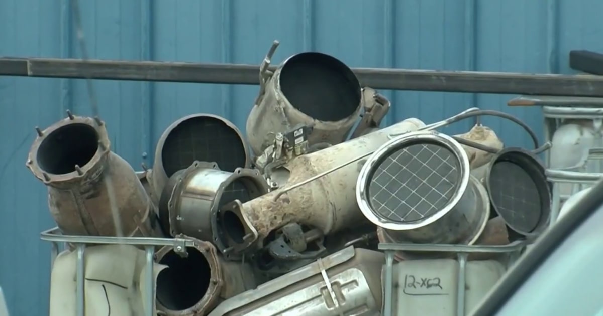 Authorities make arrest in massive catalytic converter theft ring