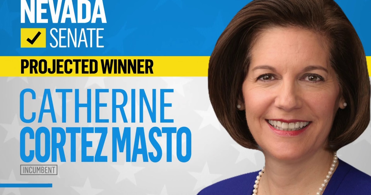 Democrats maintain control of Senate with Cortez Masto's win in Nevada