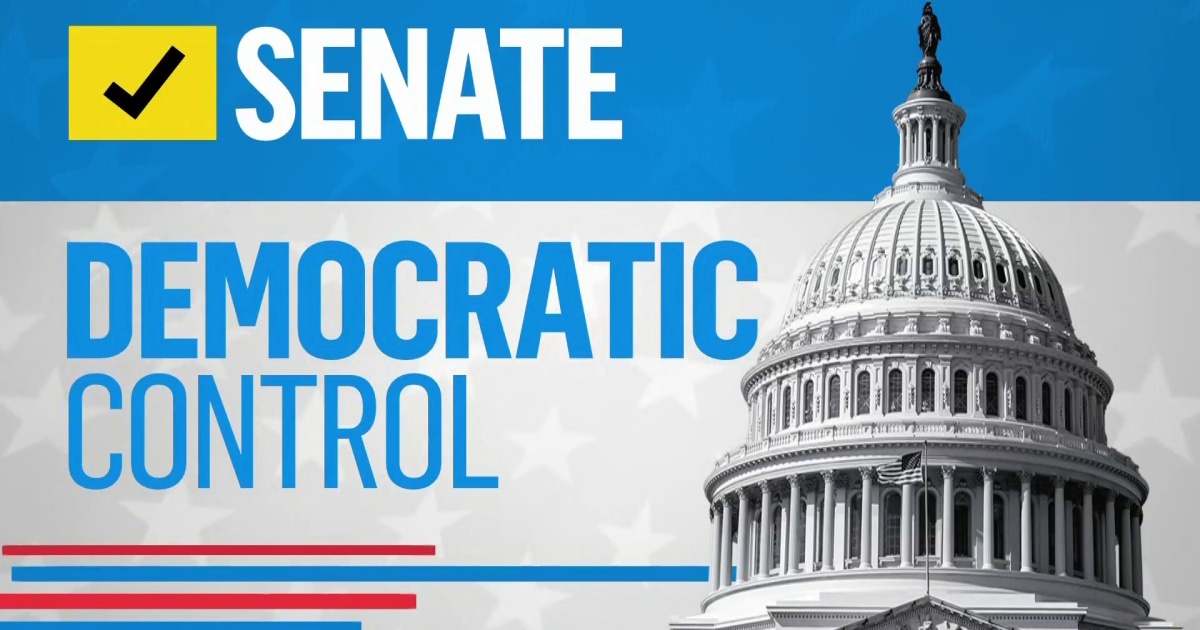 Democrats win control of the Senate for two more years