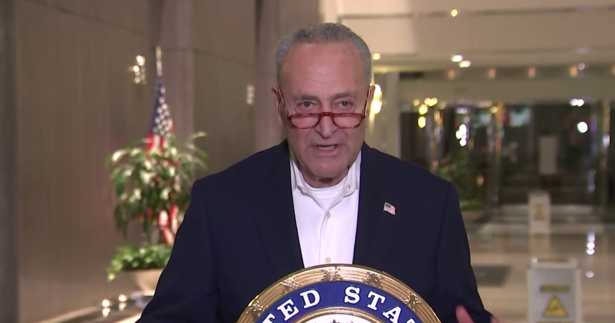 Schumer reacts to Democrats maintaining control of the Senate
