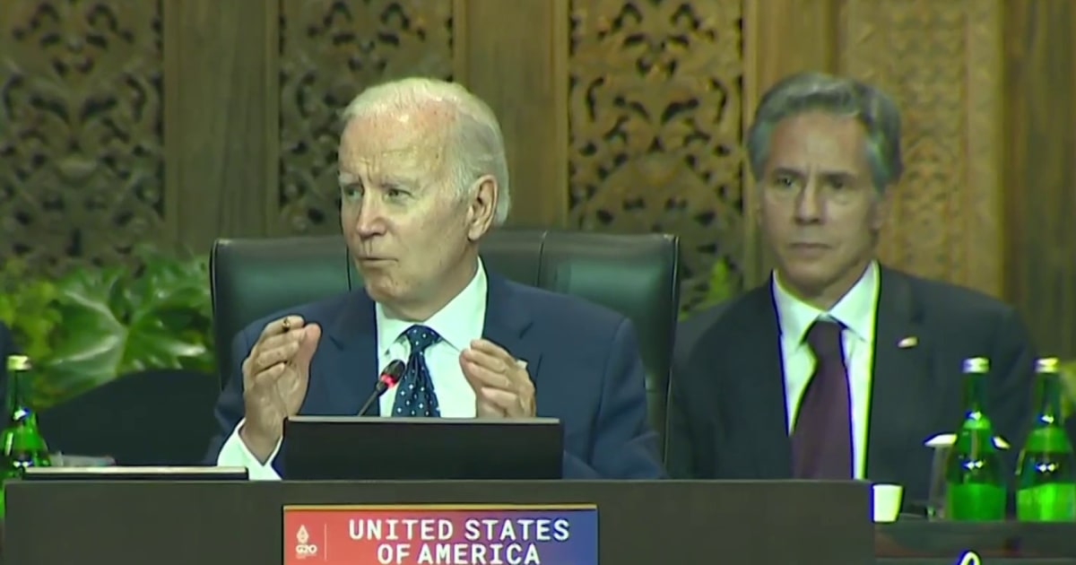 Biden announces global infrastructure, investment program at G20