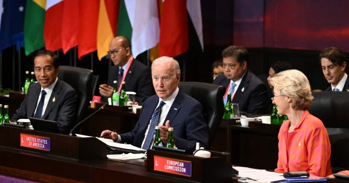 Biden et les dirigeants mondiaux condamnent l’invasion de l’Ukraine par la Russie lors du sommet du G-20 en Indonésie