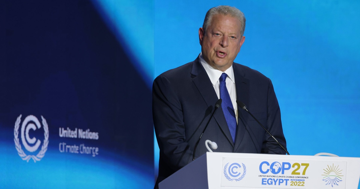 Al Gore demande au sommet sur le climat COP27 en Égypte de mettre fin à la dépendance aux combustibles fossiles