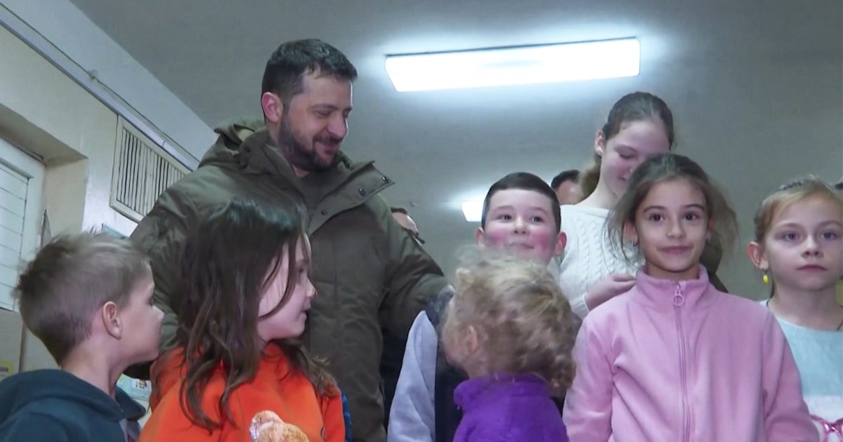 Ukrainian president reassures children: ‘Victory is soon’