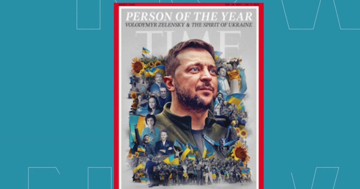 Time names Ukrainian President Volodymyr Zelenskyy 2022’s Person of the Year