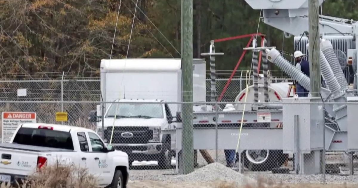 Officials investigate conspiracy theories in N.C. power outage attack