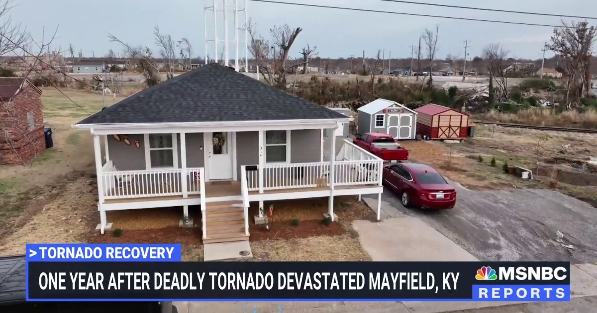 One year later Mayfield, KY rebuilds after devastation