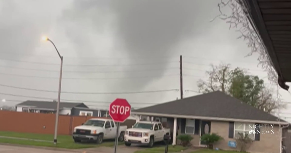 Tornado hits New Orleans as massive winter storm sweeps U.S.
