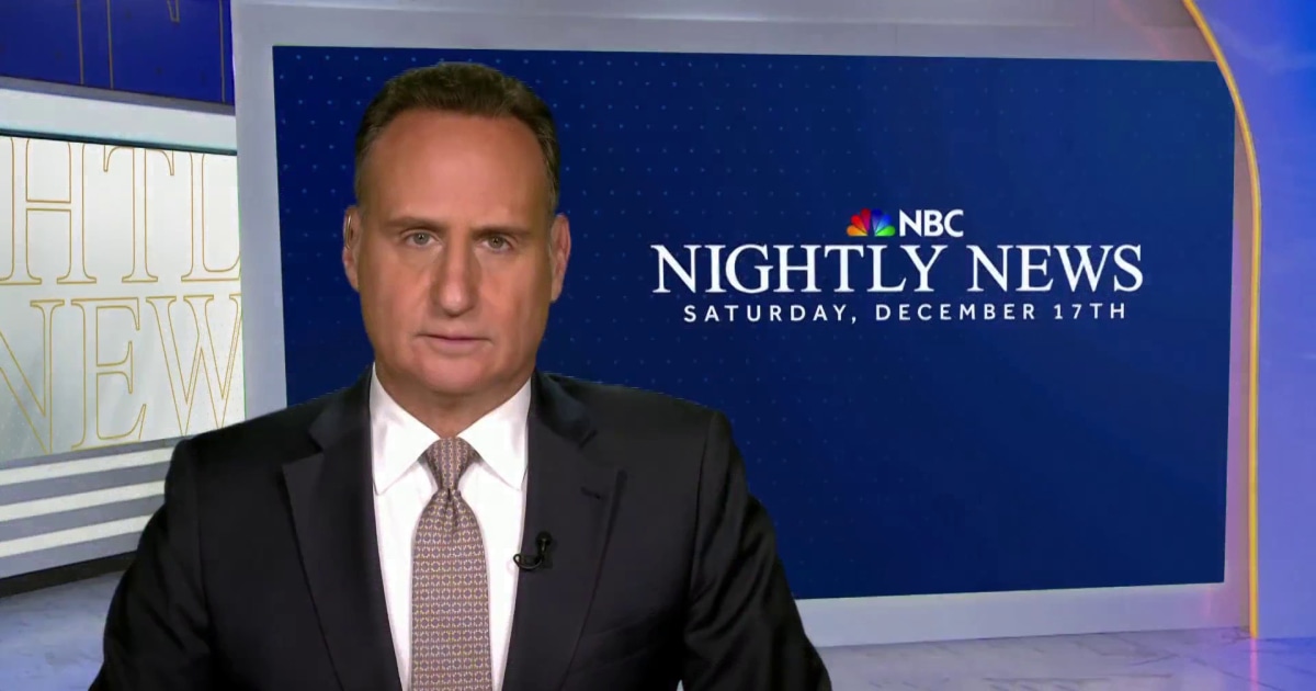 Nightly News Full Broadcast (December 17th)