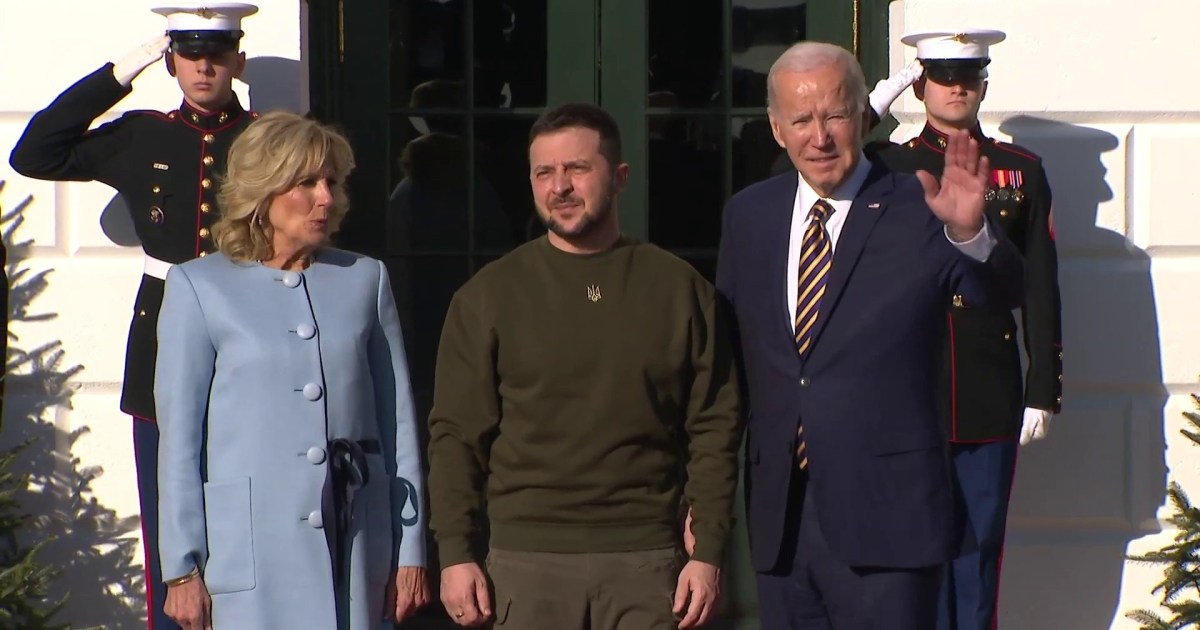 Zelenskyy arrives at White House for meeting with Biden