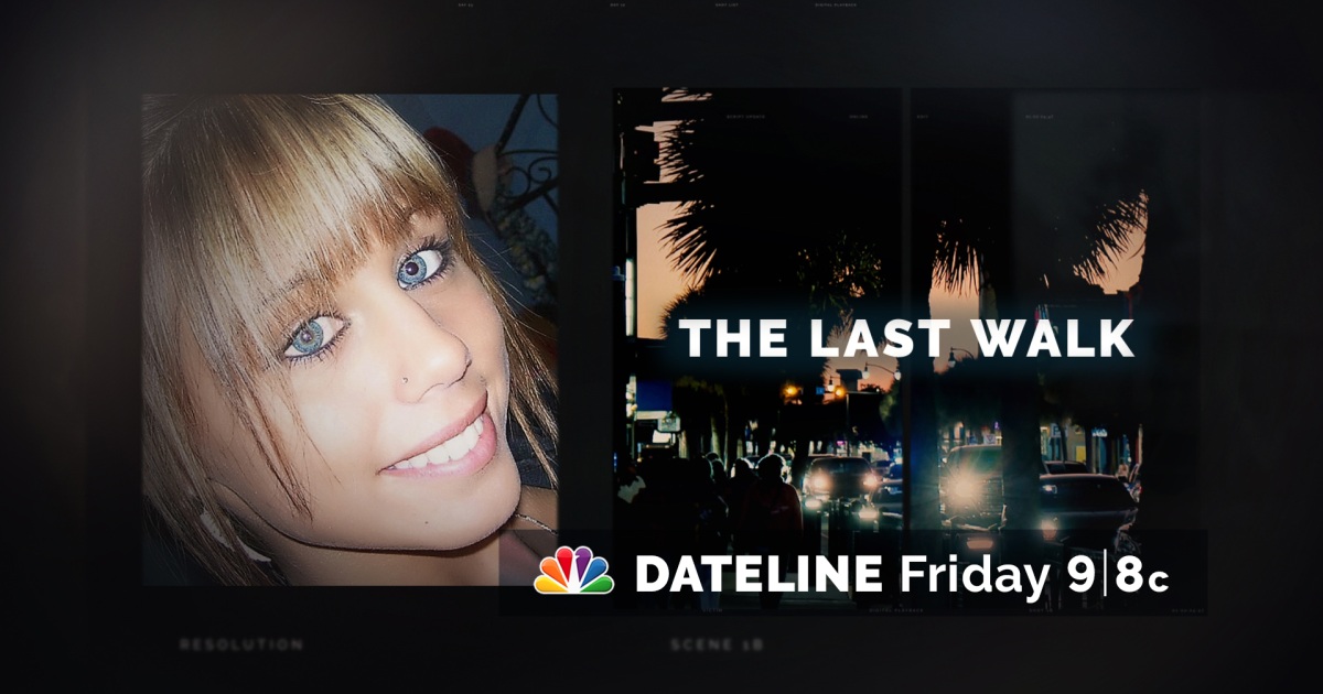 DATELINE FRIDAY SNEAK PEEK The Last Walk