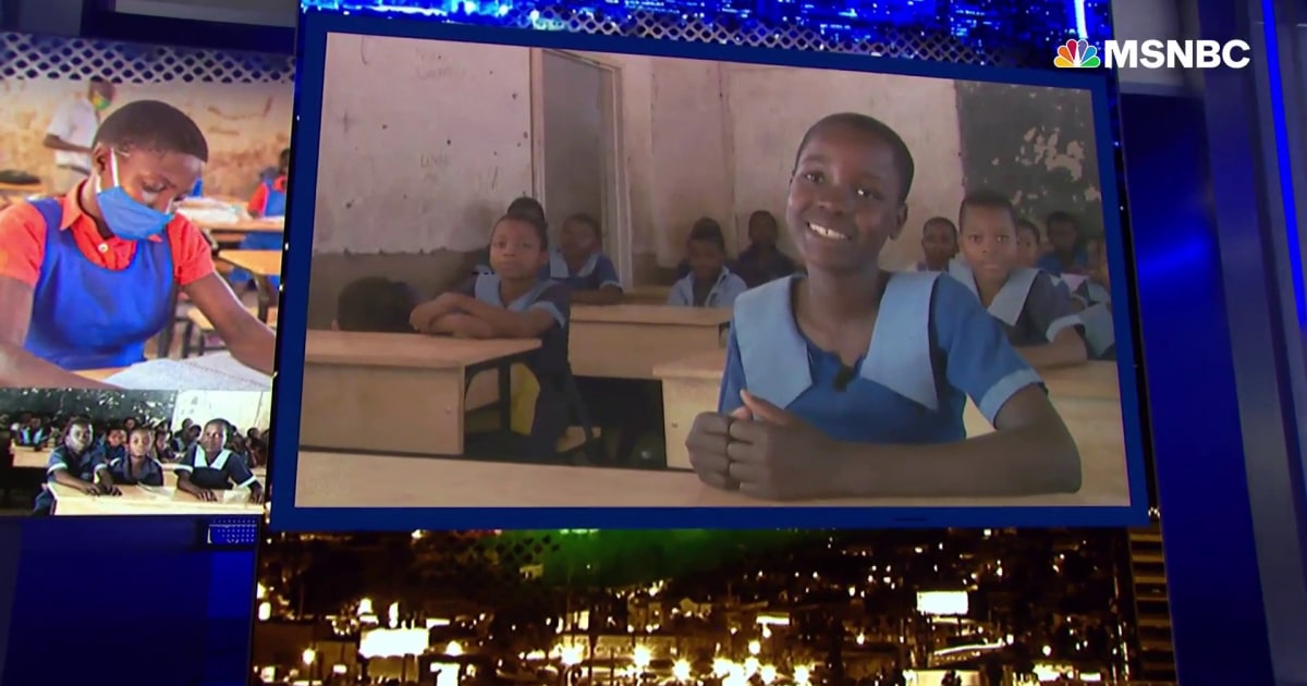 K.I.N.D. student ‘Our clothes used to get dirty’ without desks