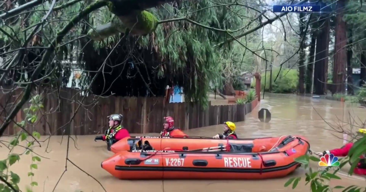 32 million in California under flood alerts amid winter storm