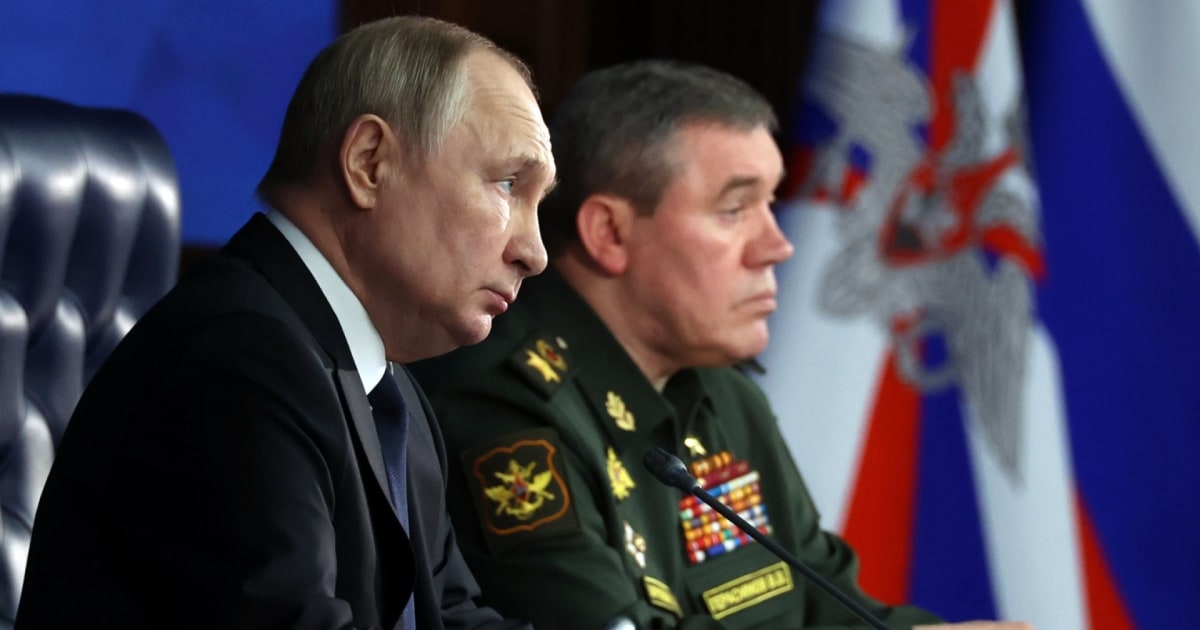 Poutine nomme un nouveau commandant militaire en Ukraine dans le cadre d’une nouvelle offensive