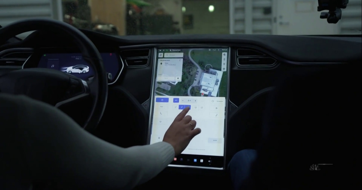 Are car touchscreens distracting drivers?