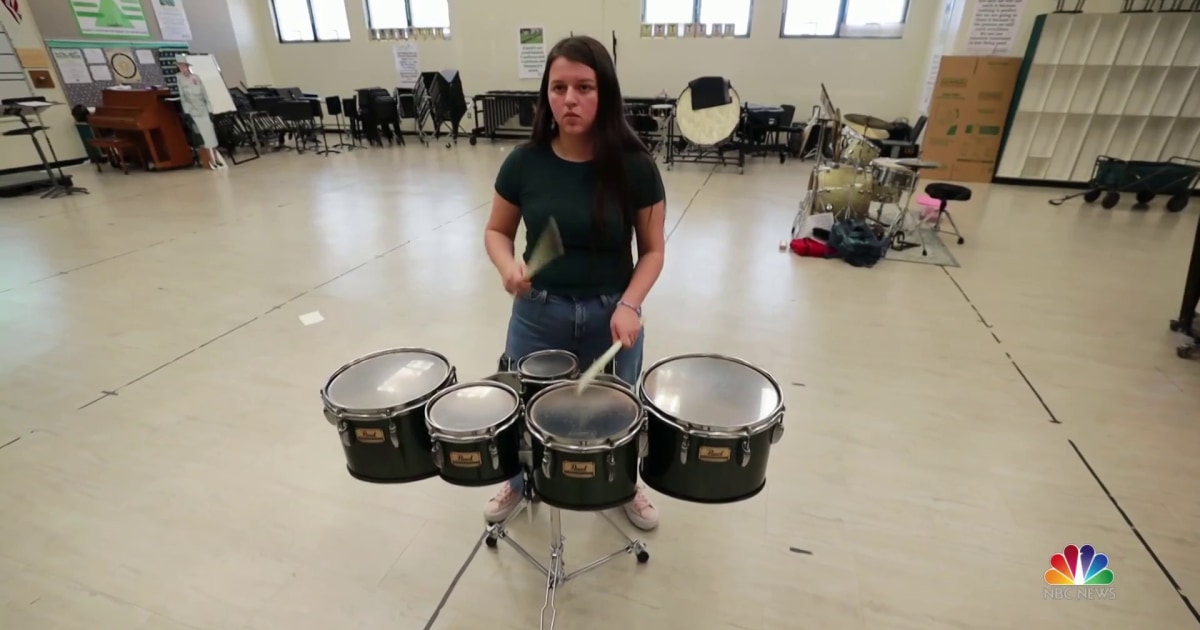 Tenacious young drummer shows music is for everyone