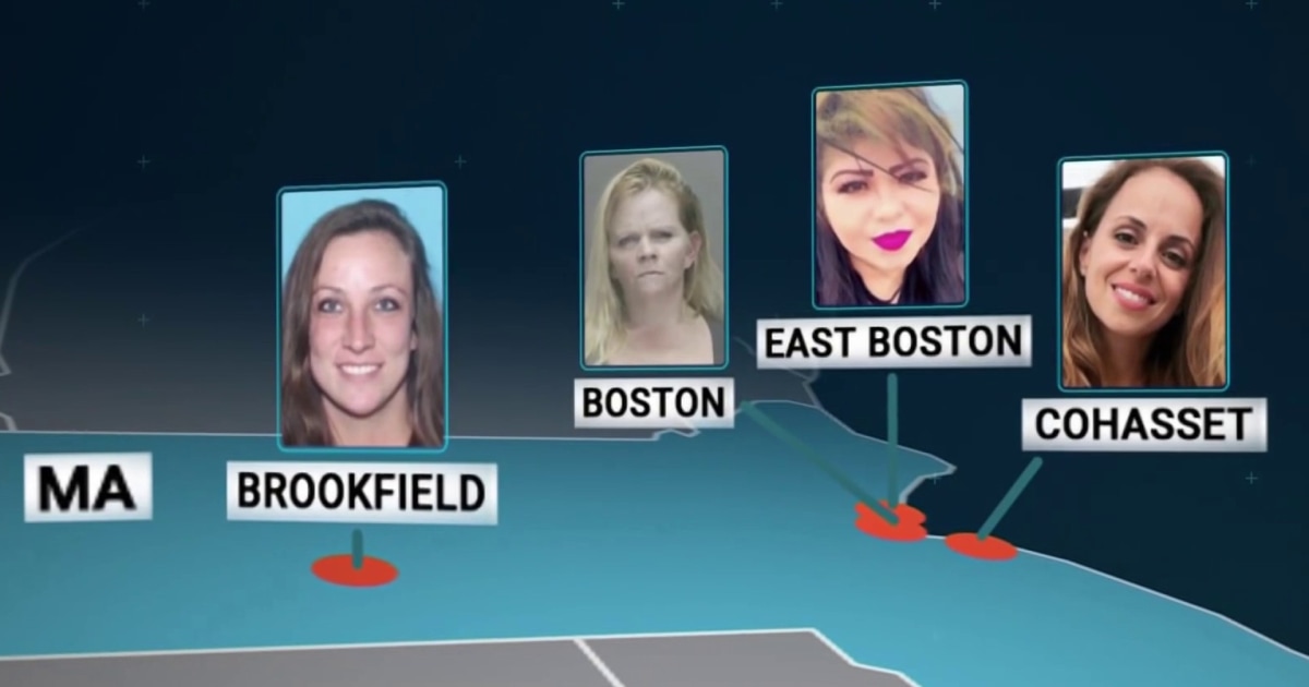 Authorities search for multiple missing Massachusetts women