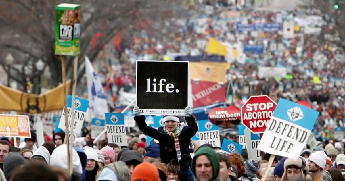 March for Life returns to Washington for first time since overturning