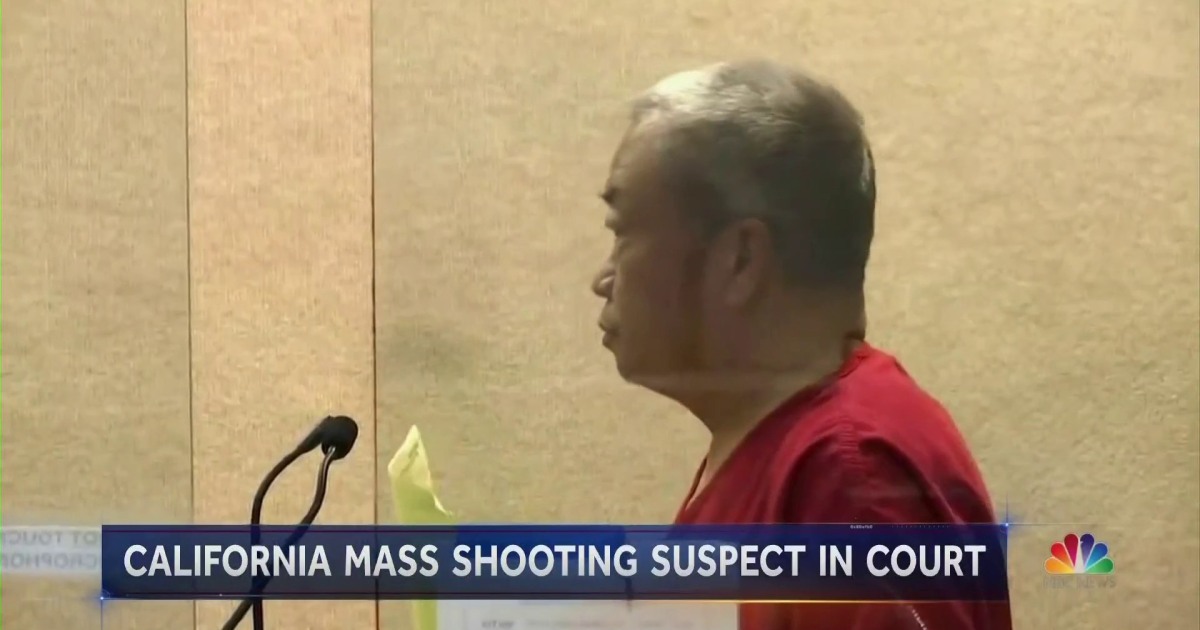 Half Moon Bay suspect in court after 7 people killed in mass shooting