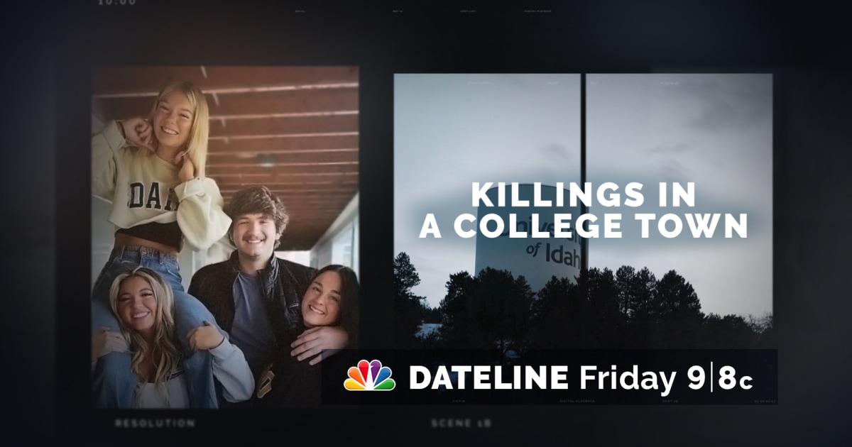 DATELINE FRIDAY SNEAK PEEK Killings in a College Town