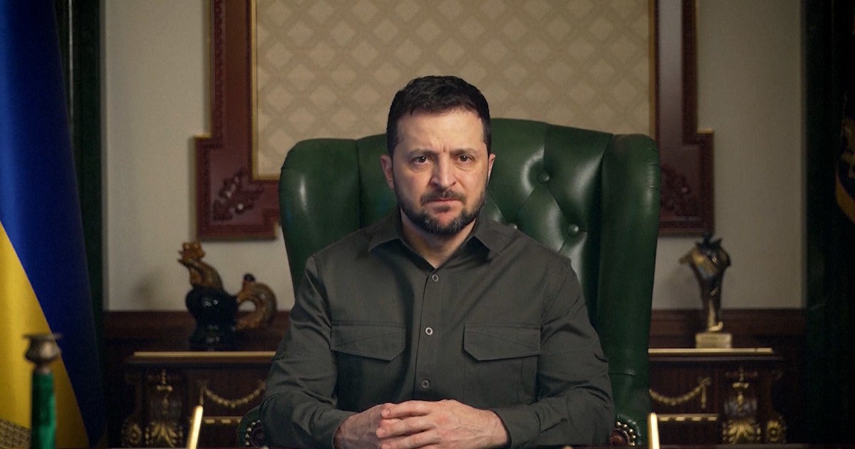 President Zelenskyy thanks Biden for U.S. military aid to Ukraine