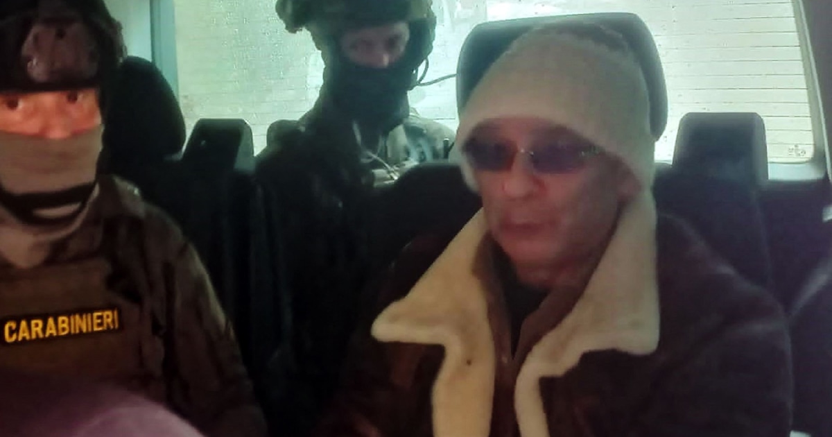 Italy's Mafia leader arrested after 30 years on the run