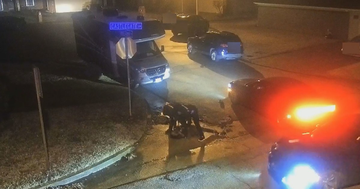 Video from the post appears to show Tire Nichols being beaten by several Memphis officers.