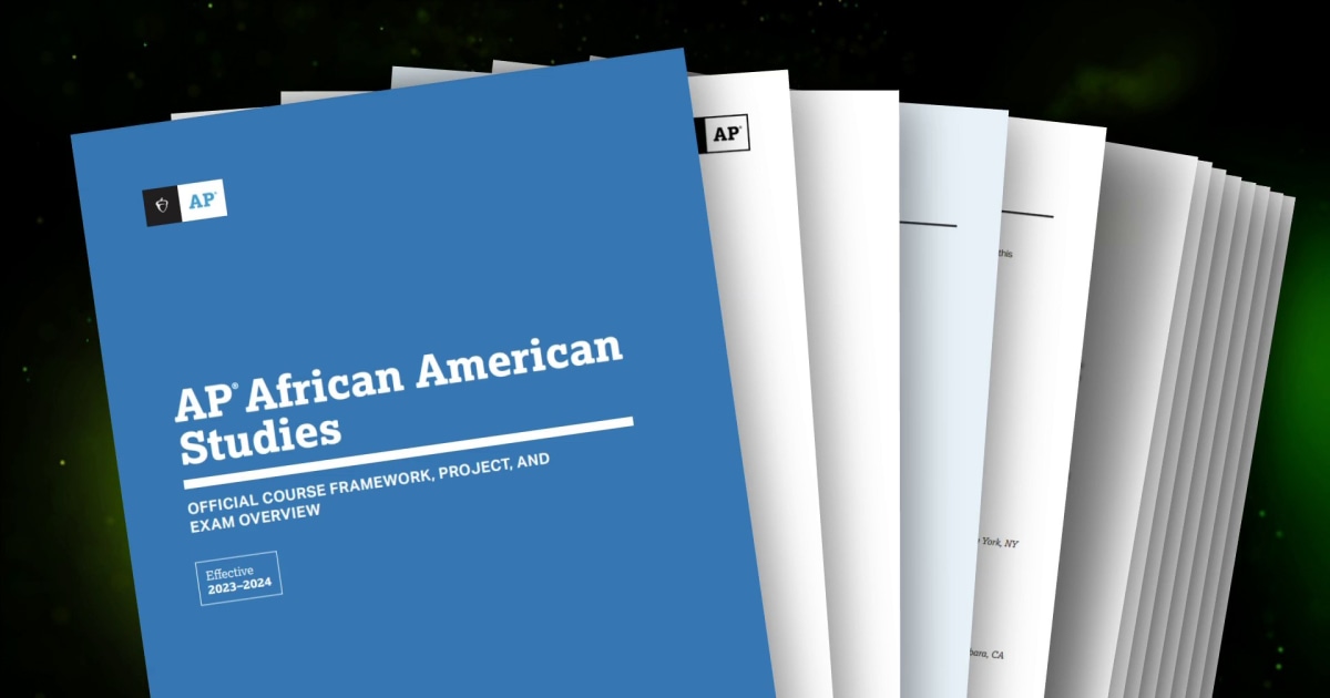 College Board Senior VP discusses the controversy on new AP African