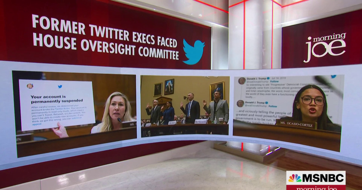 Joe GOP makes fools of themselves again during House Twitter hearing