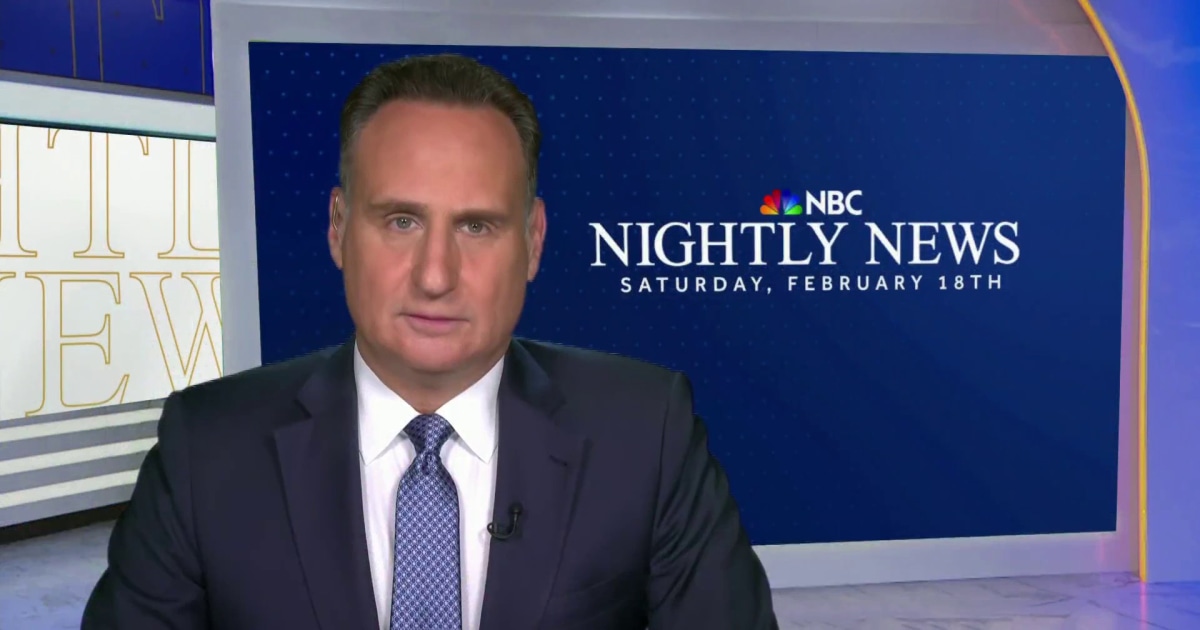Nightly News Full Broadcast (February 18th)