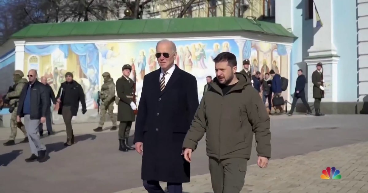 Biden&rsquo;s secret visit to Ukraine