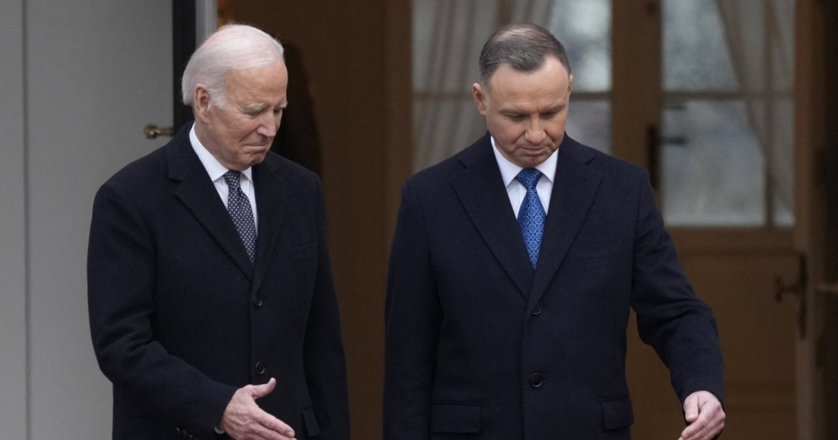 Biden meets with NATO leaders as war in Ukraine enters second year