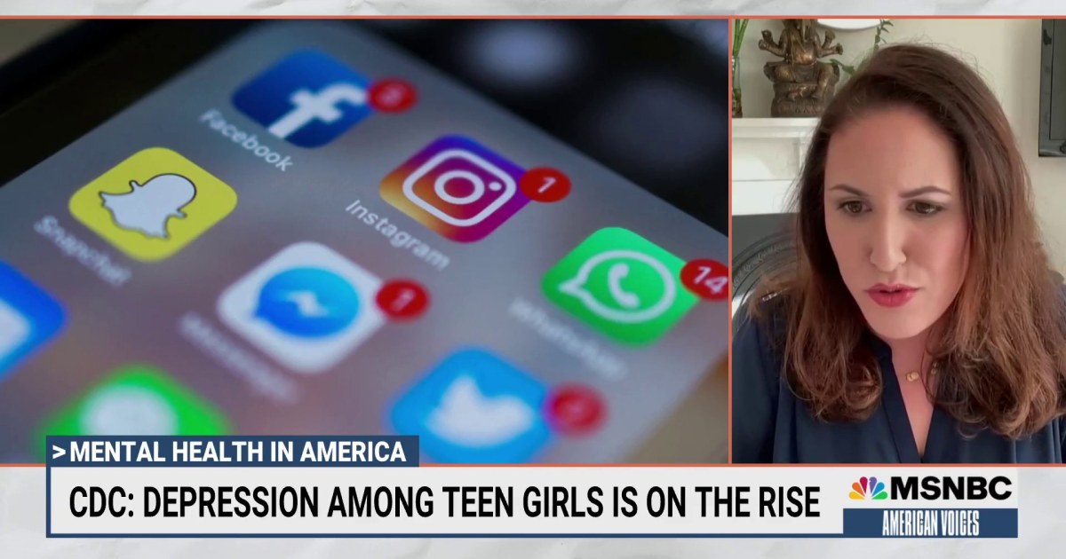 Depression among teen girls is