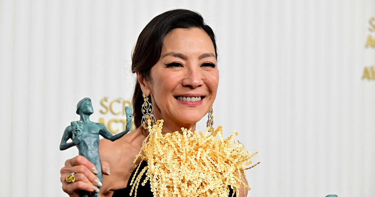 Michelle Yeoh first Asian woman to win SAG Award for lead actor