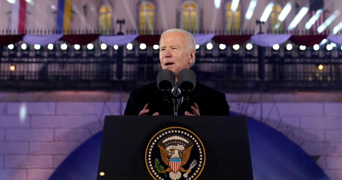 Biden to Russian people: 'The West was not plotting to attack Russia'