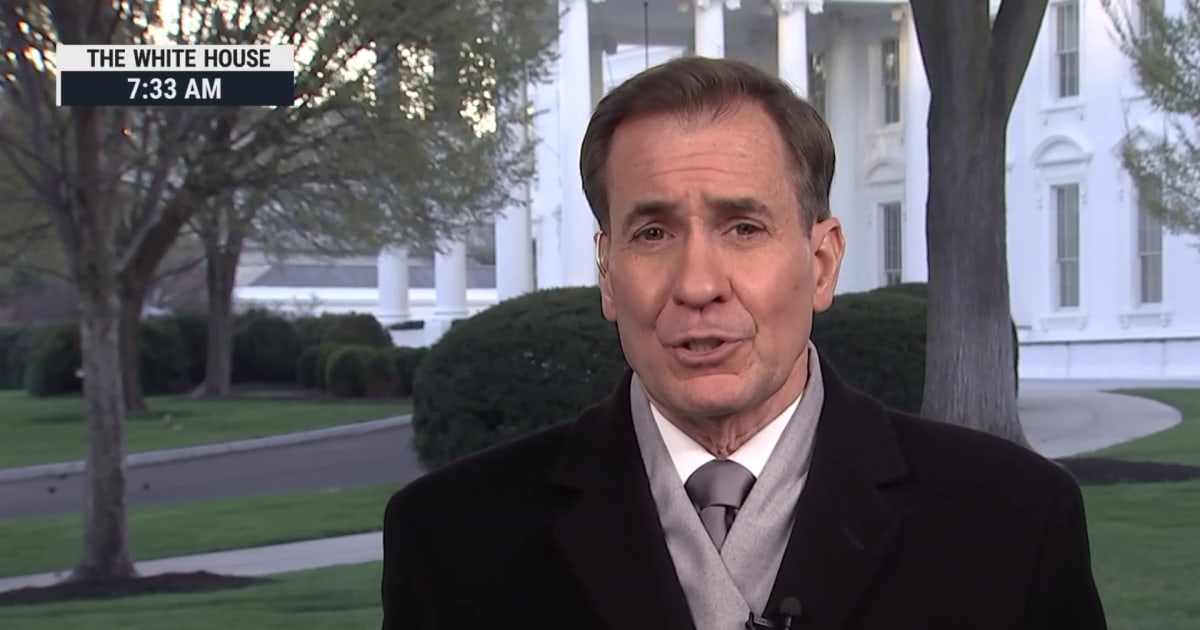 John Kirby: Putin needs Xi because he's running out of ammunition