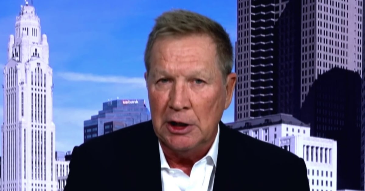 John Kasich Trump is a divider and will lose if he runs in 2024