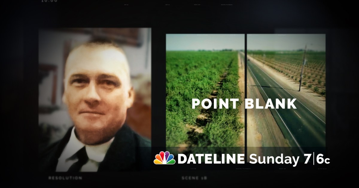 Dateline sunday sneak peek point blank