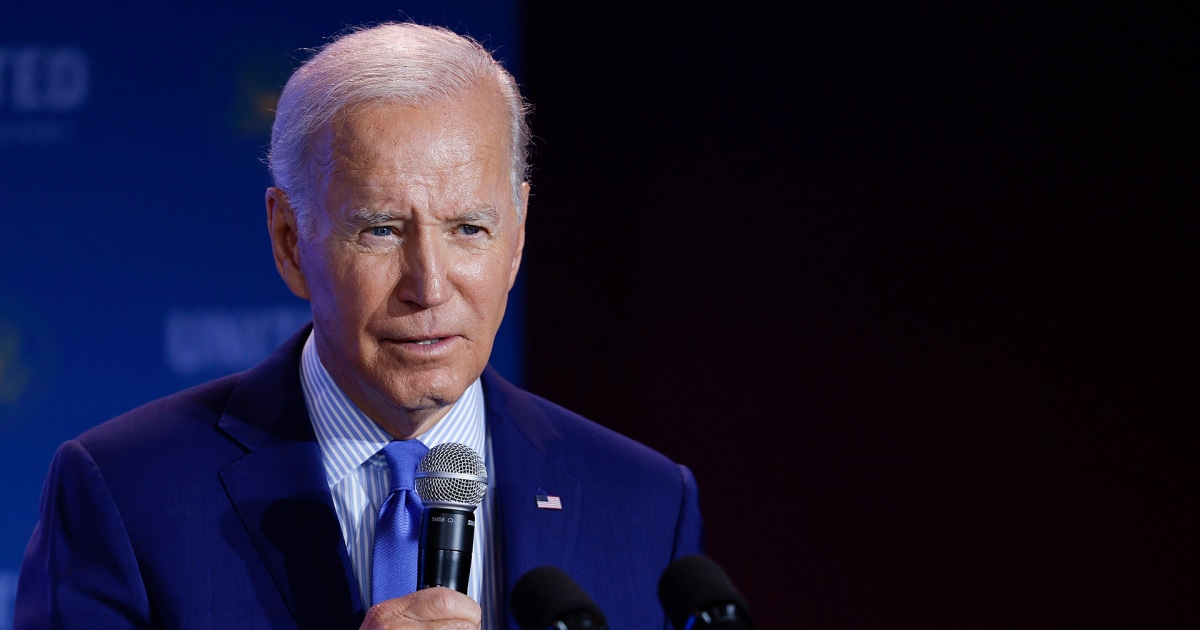 Biden se dirige a la Asociación Internacional de Bomberos
